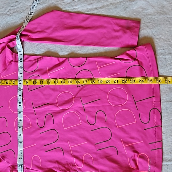 Nike Pro Combat Therma-Fit Long Sleeve Sweatshirt Just Do It Logo Size Small - Picture 9 of 15